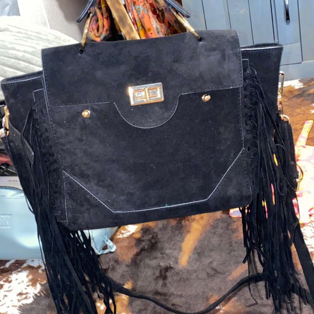 NastyGal Fringe Purse